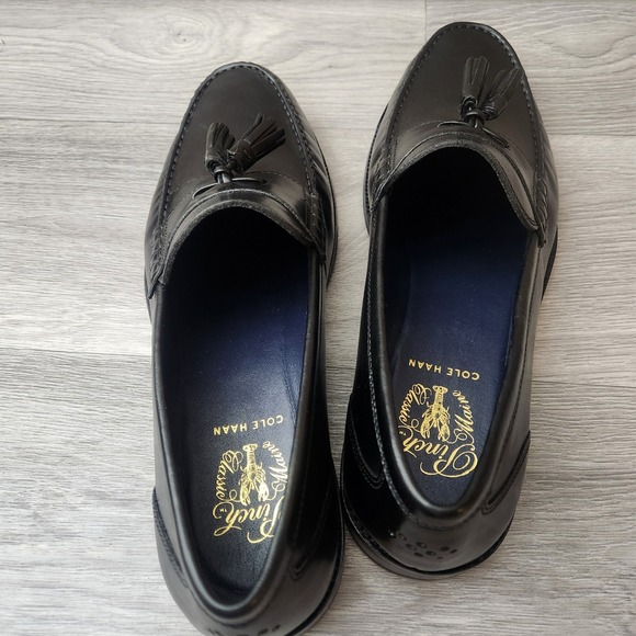 Cole Haan Pinch Classic Tassel Loafers‎ Mens 11M Black Leather C27954 main image 5